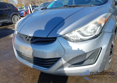 2016 Hyundai Elantra Se from USA, damaged, VIN 5NPDH4AE0GH679177